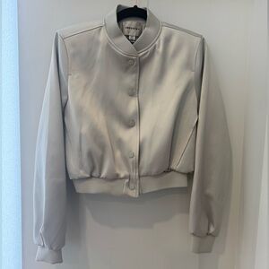 Industry Republic Cropped Bomber Jacket